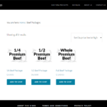 October Meat Packages Available